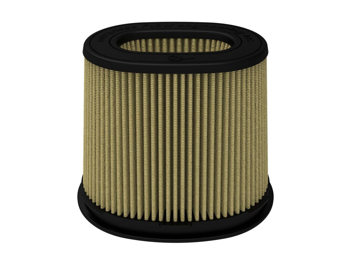 Momentum Intake Replacement Air Filter w/ Pro Guard 7 Media (6 x 4) Inch F x (8-1/2 x 6-1/2) Inch B x (7-1/4 x 5) Inch T (Inverted) x 7-1/4 Inch H aFe Power