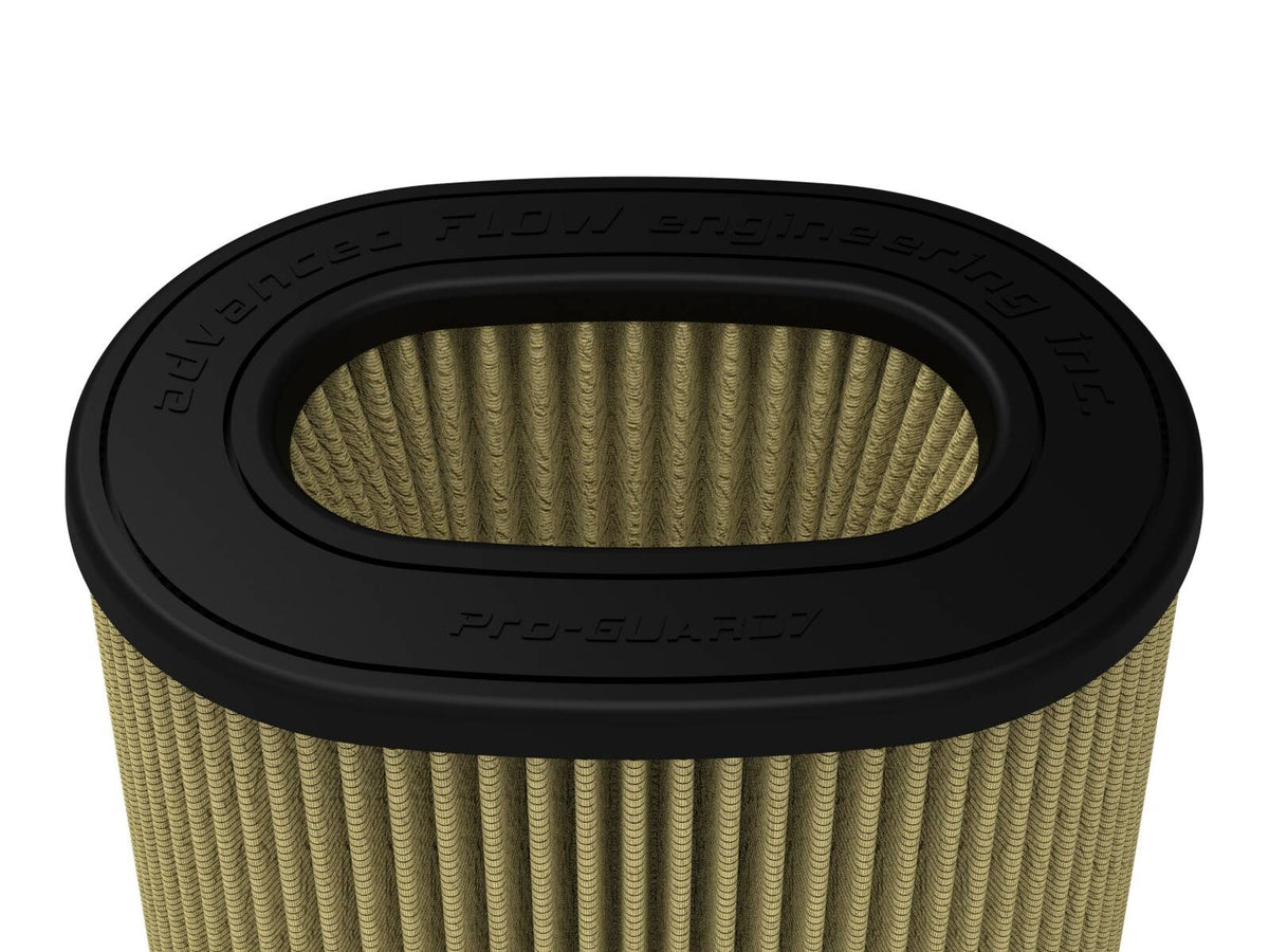 Momentum Intake Replacement Air Filter w/ Pro Guard 7 Media (6-3/4 x 4-3/4) Inch F x (8-1/2 x 6-1/2) Inch B x (7-1/4 x 5) Inch T (Inverted) x 7-1/4 Inch H aFe Power-3