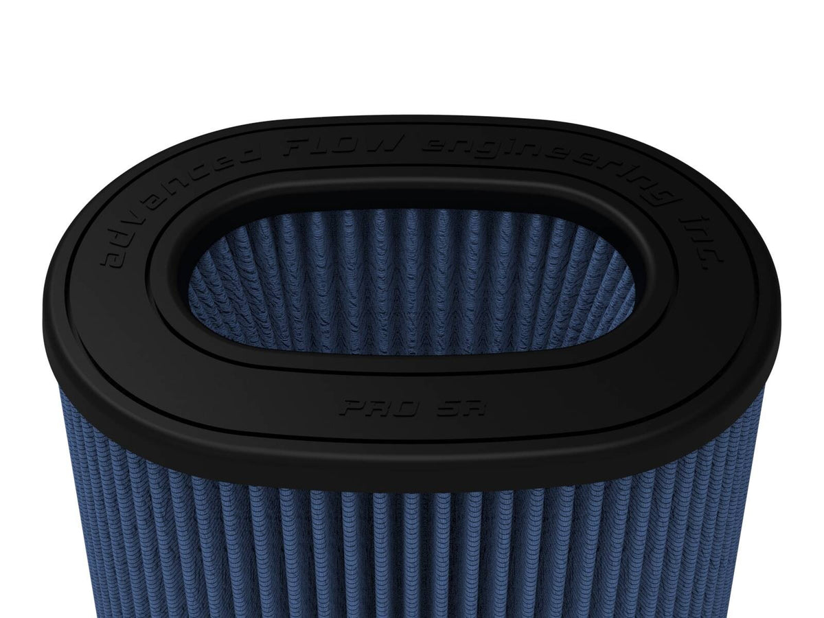 Momentum Intake Replacement Air Filter w/ Pro 5R Media (6-3/4 x 4-3/4) Inch F x (8-1/2 x 6-1/2) Inch B x (7-1/4 x 5) Inch T (Inverted) x 7-1/4 Inch H aFe Power-3