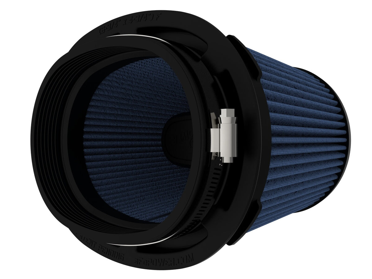 Momentum Intake Replacement Air Filter w/ Pro 5R Media (6-3/4 x 4-3/4) Inch F x (8-1/4 x 6-1/4) Inch B x (7-1/4 x 5) Inch T (Inverted) x 6 Inch H aFe Power-1