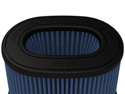 Momentum Intake Replacement Air Filter w/ Pro 5R Media (6-3/4 x 4-3/4) Inch F x (8-1/4 x 6-1/4) Inch B x (7-1/4 x 5) Inch T (Inverted) x 6 Inch H aFe Power-3