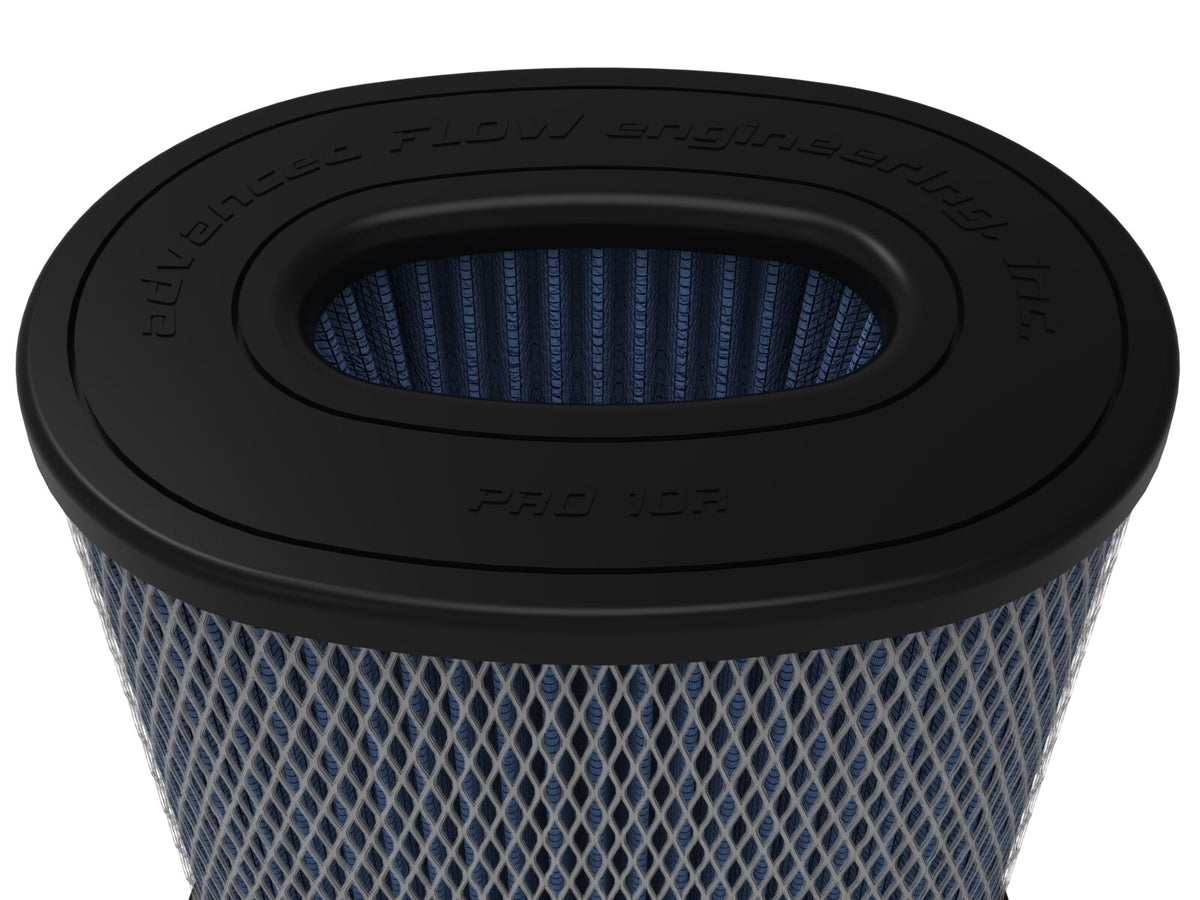 Momentum Intake Replacement Air Filter w/ Pro 10R Media (5-1/2 x 3-1/2) Inch F x (8-1/4 x 6) Inch B x (8 x 5-3/4) Inch T (Inverted) x 9 Inch H aFe Power-3