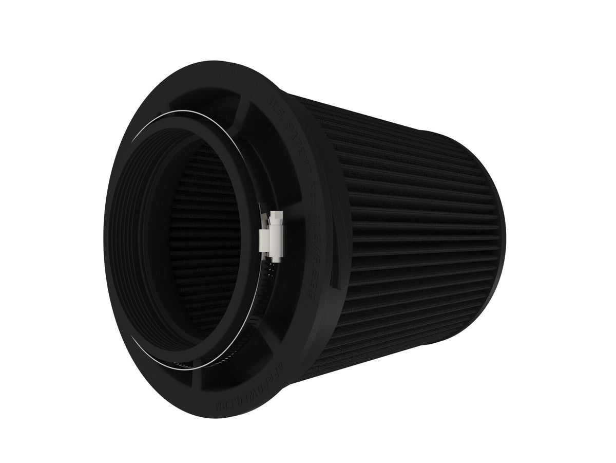 Momentum Intake Replacement Air Filter w/ Black Pro 5R Media 5-1/2 Inch F x 8 Inch B x 7 Inch T (Inverted) x 9 Inch H aFe Power-1