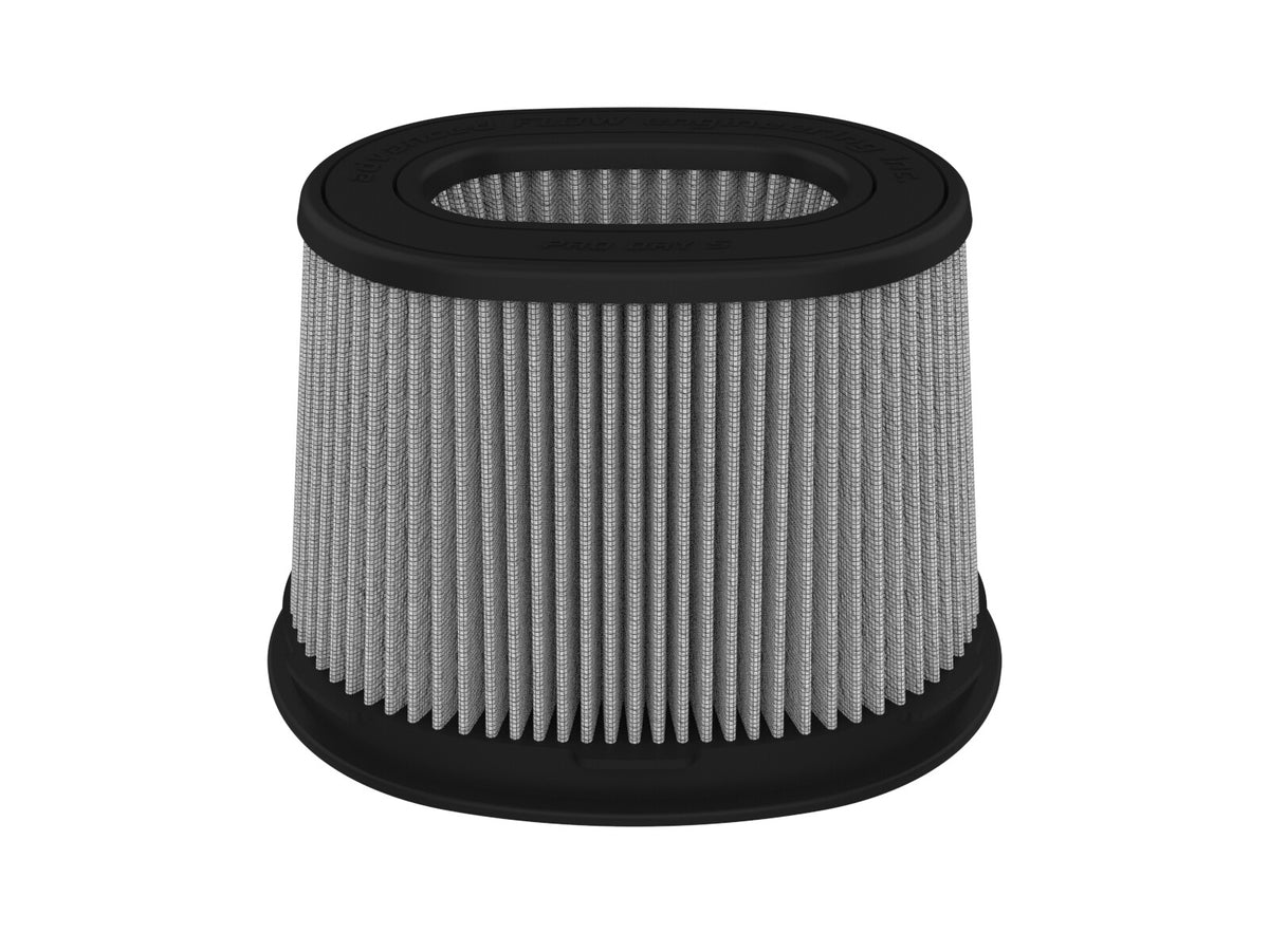 Momentum Intake Replacement Air Filter w/ Pro Dry S Media (6 x 4) Inch F x (8-1/2 x 6-1/2) Inch B x (7-1/4 x 5) Inch T (Inverted) x 6 Inch H aFe Power