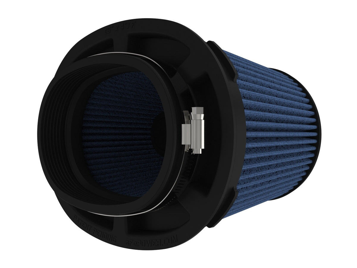 Momentum Intake Replacement Air Filter w/ Pro 5R Media (6 x 4) Inch F x (8-1/2 x 6-1/2) Inch B x (7-1/4 x 5) Inch T (Inverted) x 6 Inch H aFe Power-1