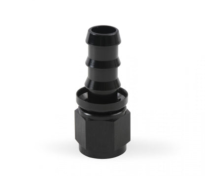 Straight Push-On Hose Ends -10 AN Black Satin Anodized Finish Mr Gasket-1