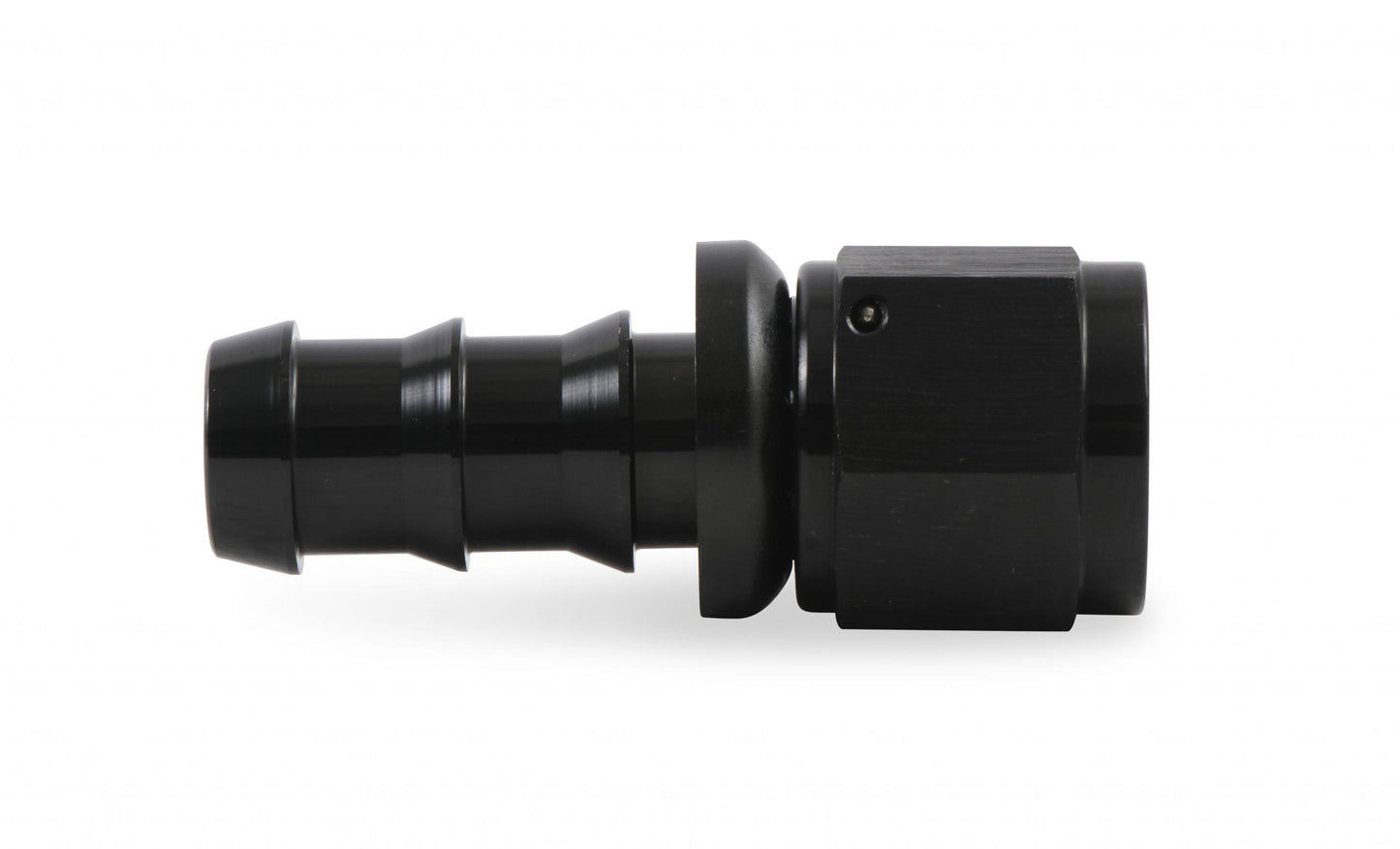 Straight Push-On Hose Ends -10 AN Black Satin Anodized Finish Mr Gasket-4