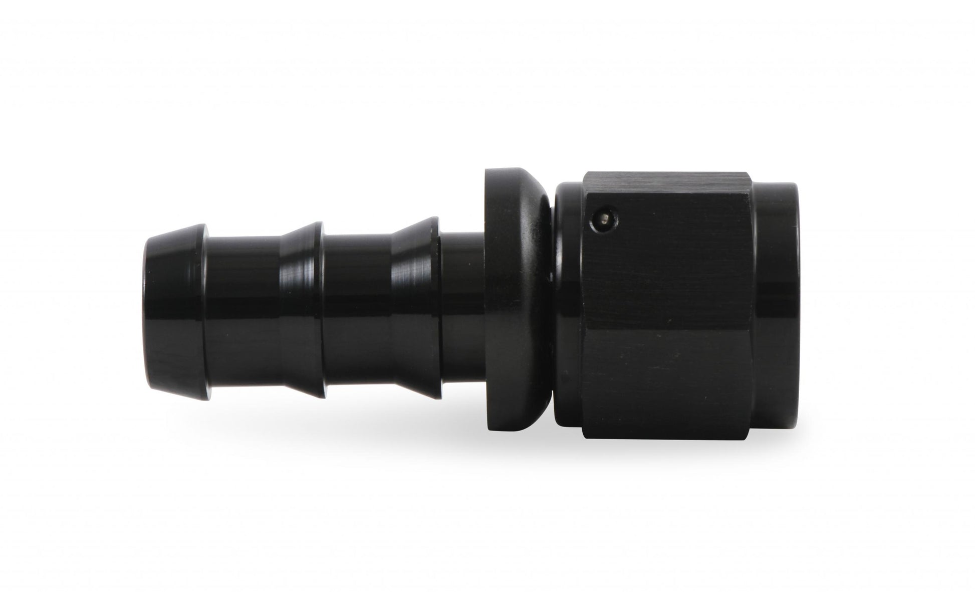 Straight Push-On Hose Ends -10 AN Black Satin Anodized Finish Mr Gasket-4