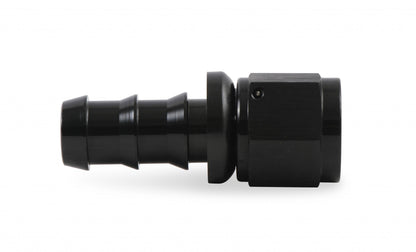 Straight Push-On Hose Ends -10 AN Black Satin Anodized Finish Mr Gasket-4