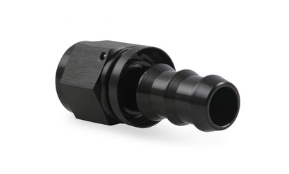 Straight Push-On Hose Ends -10 AN Black Satin Anodized Finish Mr Gasket-6