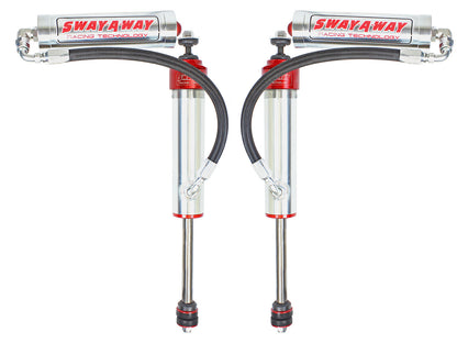 Sway-A-Way 2.5 Front Shock Kit w/ Remote Reservoir for OE Ride Height Nissan Patrol (Y61) 97-24 aFe Power