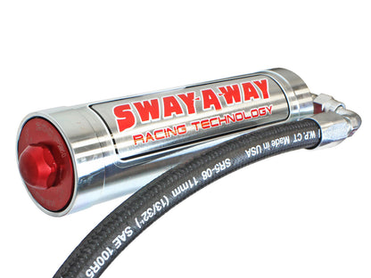 Sway-A-Way 2.5 Front Shock Kit w/ Remote Reservoir for OE Ride Height Nissan Patrol (Y61) 97-24 aFe Power-2