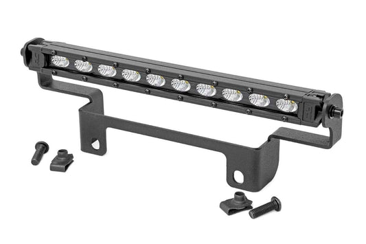 LED Light Kit | Bumper Mount | 10" Black Slimline | Honda Pioneer 1000-5  Rough Country