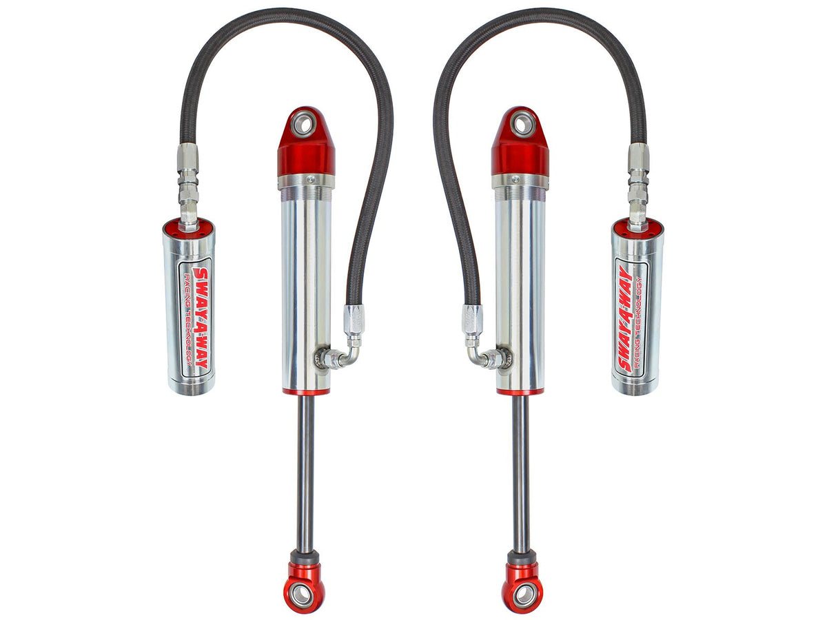 Sway-A-Way 2.5 Rear Shock Kit w/ Remote Reservoir for OE Ride Height Nissan Patrol (Y61) 97-24 aFe Power