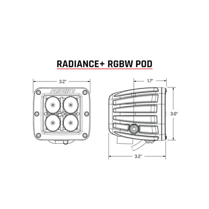 Radiance Plus Pod RGBW Pair Rigid Industries-2