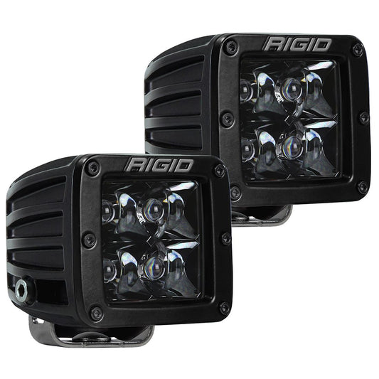 Rigid Industries Spot Surface Mount Midnight Pair D-Series Pro RIGID Industries