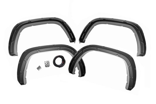 Fender Flares | Defender | Gloss Black | Toyota Tundra 2WD/4WD (2022-2025) Rough Country