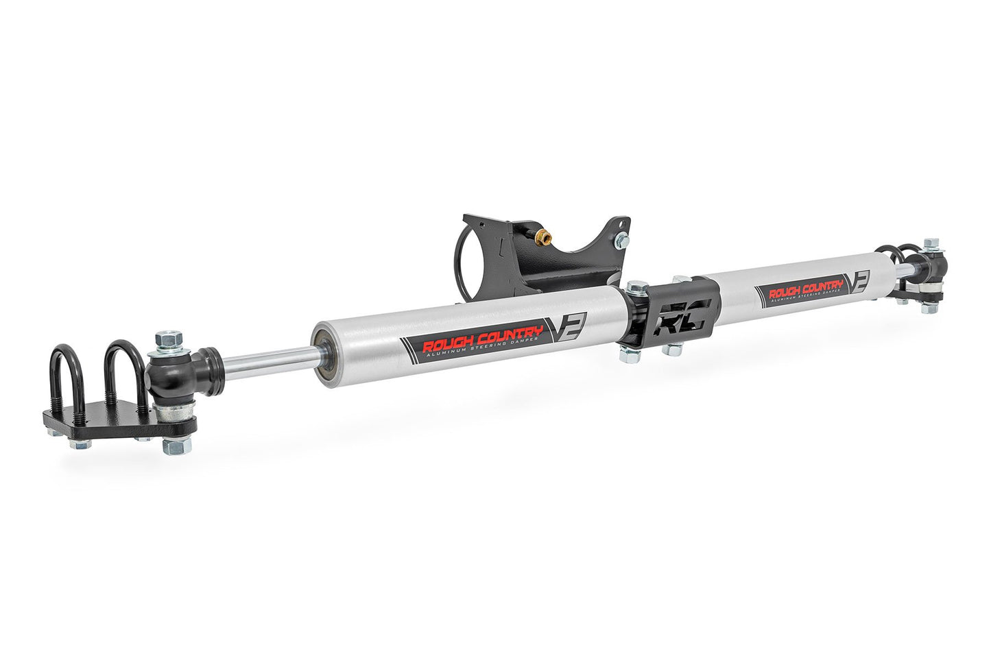 V2 Steering Stabilizer | Dual | 2-8 Inch Lift | Ford F-250/F-350 Super Duty (05-24) Rough Country