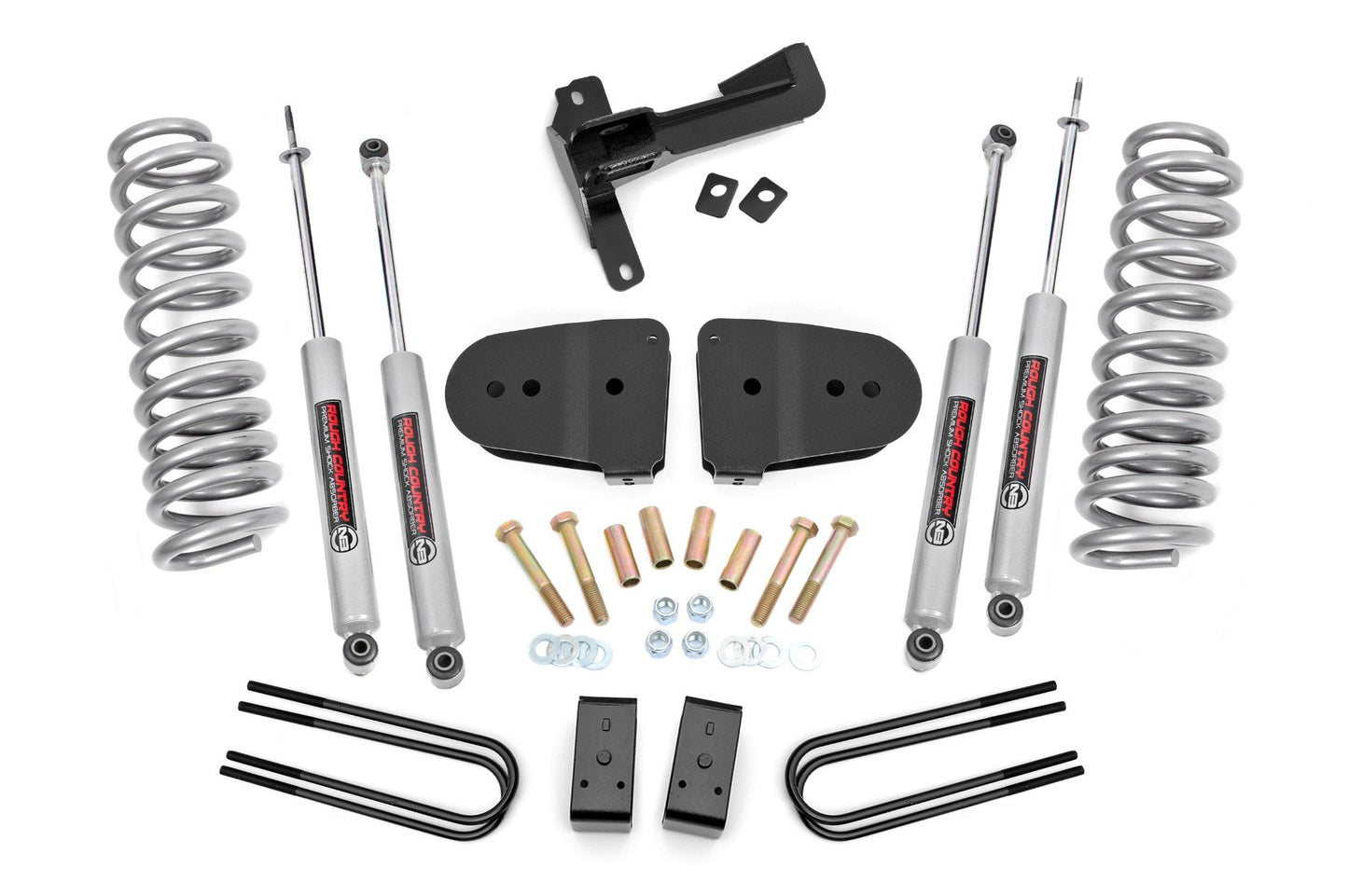 3 Inch Lift Kit | N3 | Front Diesel Coils | Ford F-250 Super Duty 4WD (23-24) Rough Country
