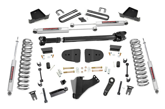 6 Inch Lift Kit | Gas | No OVLD | Ford F-250/F-350 Super Duty 4WD (2023-2024) Rough Country