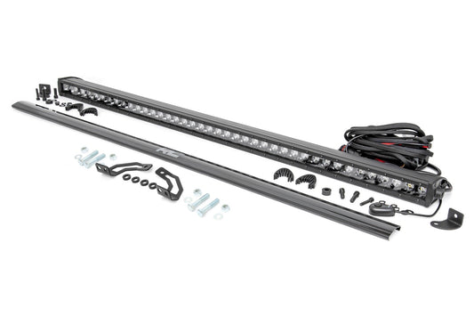 LED Light Kit | Rear Mount | 40" Black Single Row | Polaris RZR 1000XP4 (2024) Rough Country