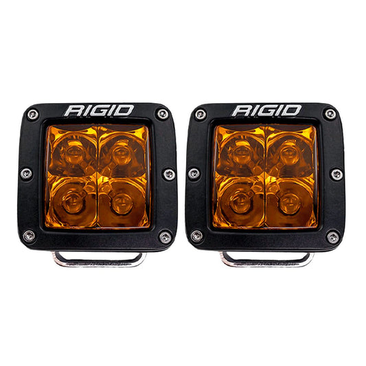 D-Series Spot with Amber PRO Lens Pair Rigid Industries-1