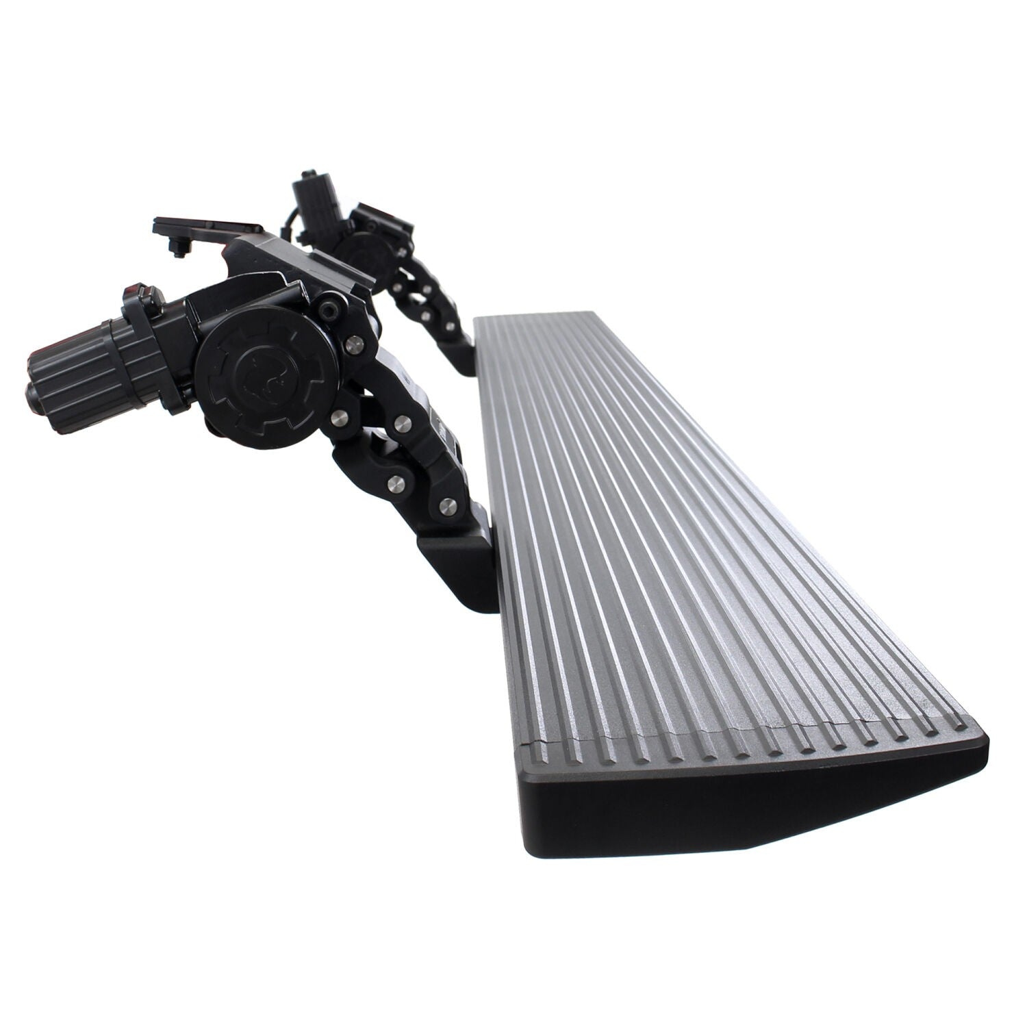 RealTruck VoltStep Electric Running Board Kit Textured Black 2019-2026 Silverado/Sierra 1500/2500 HD Go Rhino-3
