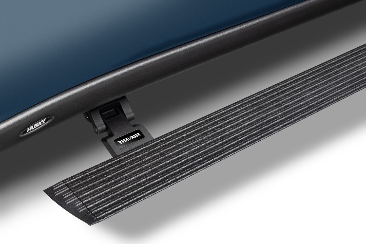 RealTruck VoltStep Electric Running Board Kit Protective Bedliner Coating 2019-2026 Silverado/Sierra 1500/2500 HD Crew Cab Go Rhino-3