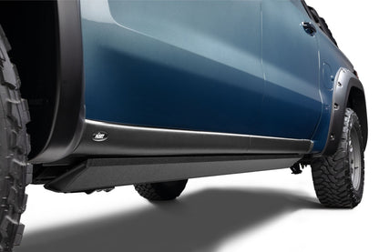RealTruck VoltStep Electric Running Board Kit Protective Bedliner Coating 2019-2026 Silverado/Sierra 1500/2500 HD Crew Cab Go Rhino-4