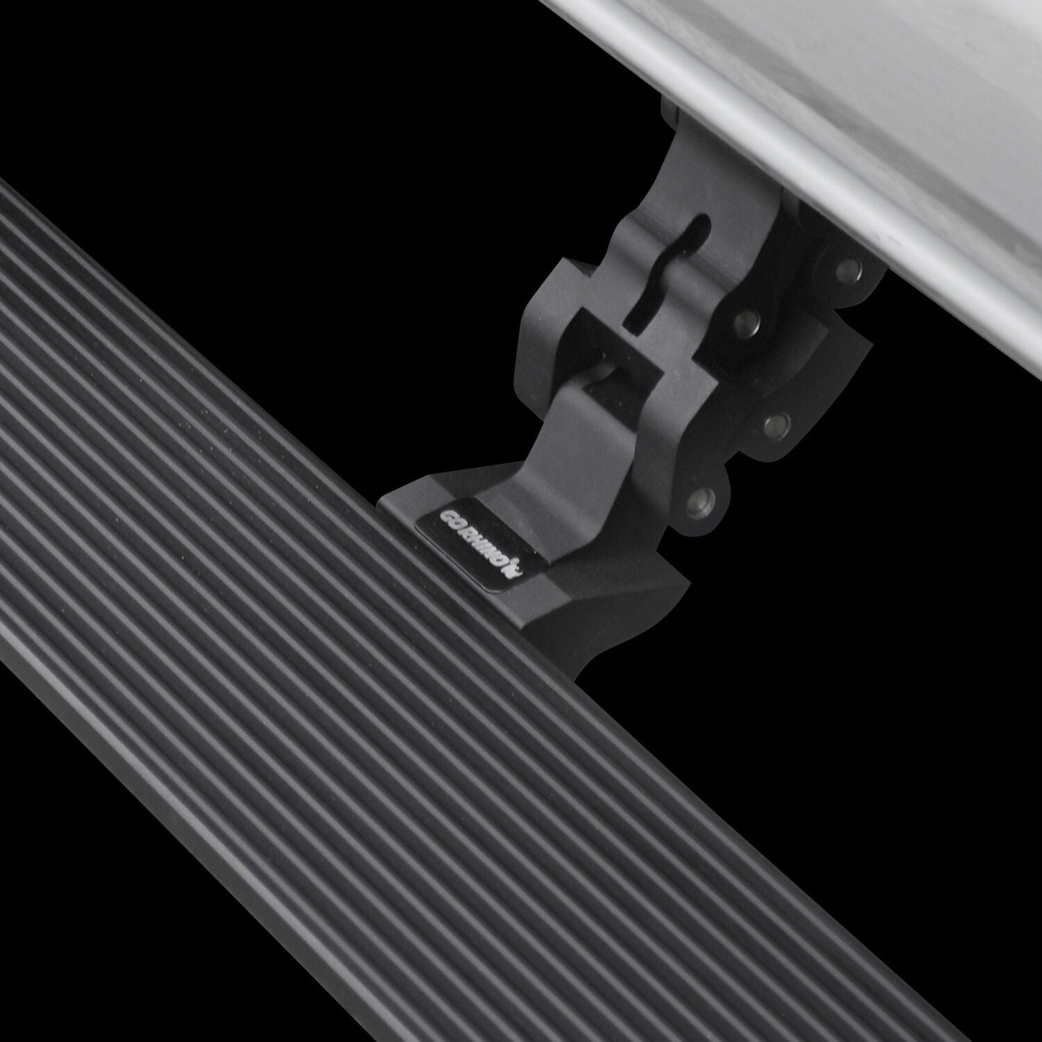 RealTruck VoltStep Electric Running Board Kit Textured Black 2013-2018 Mercedes-Benz Sprinter 2500/3500 Go Rhino-1