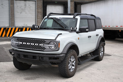 RealTruck VoltStep Electric Running Board Kit Textured Black 2021-2025 Ford Bronco Go Rhino-8