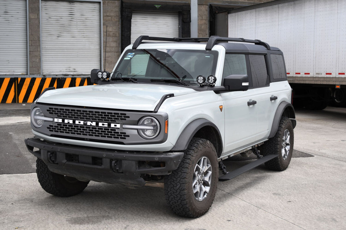 RealTruck VoltStep Electric Running Board Kit Textured Black 2021-2025 Ford Bronco Go Rhino-8