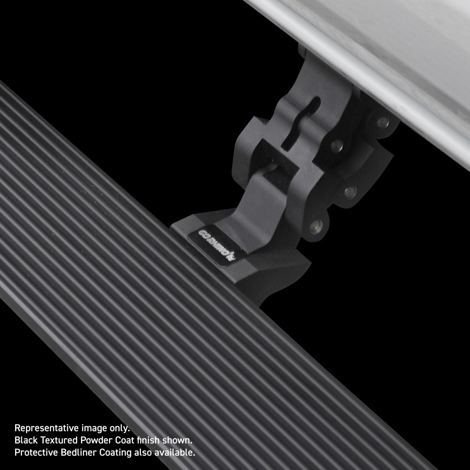 RealTruck VoltStep Electric Running Board Kit Protective Bedliner Coating 2021-2025 Ford Bronco Go Rhino-14