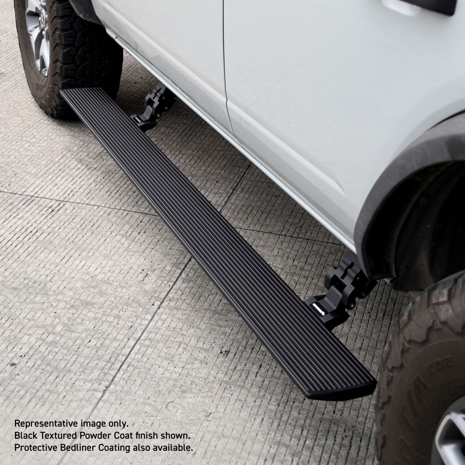 RealTruck VoltStep Electric Running Board Kit Protective Bedliner Coating 2015-2026 Ford F-150/ F-250/F-350 Go Rhino-12