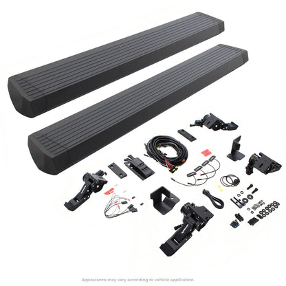 RealTruck VoltStep Electric Running Board Kit Textured Black For 2007-2018 Jeep Wrangler JK Go Rhino-5