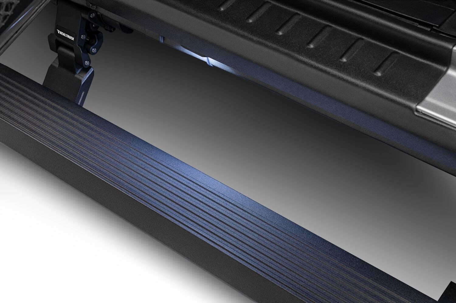 RealTruck VoltStep Electric Running Board Kit Textured Black 2018-2026 Jeep Wrangler Go Rhino-2