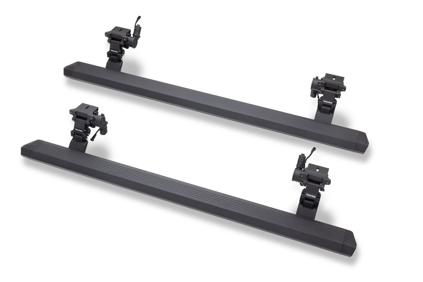 RealTruck VoltStep Electric Running Board Kit Textured Black 2018-2026 Jeep Wrangler Go Rhino-14