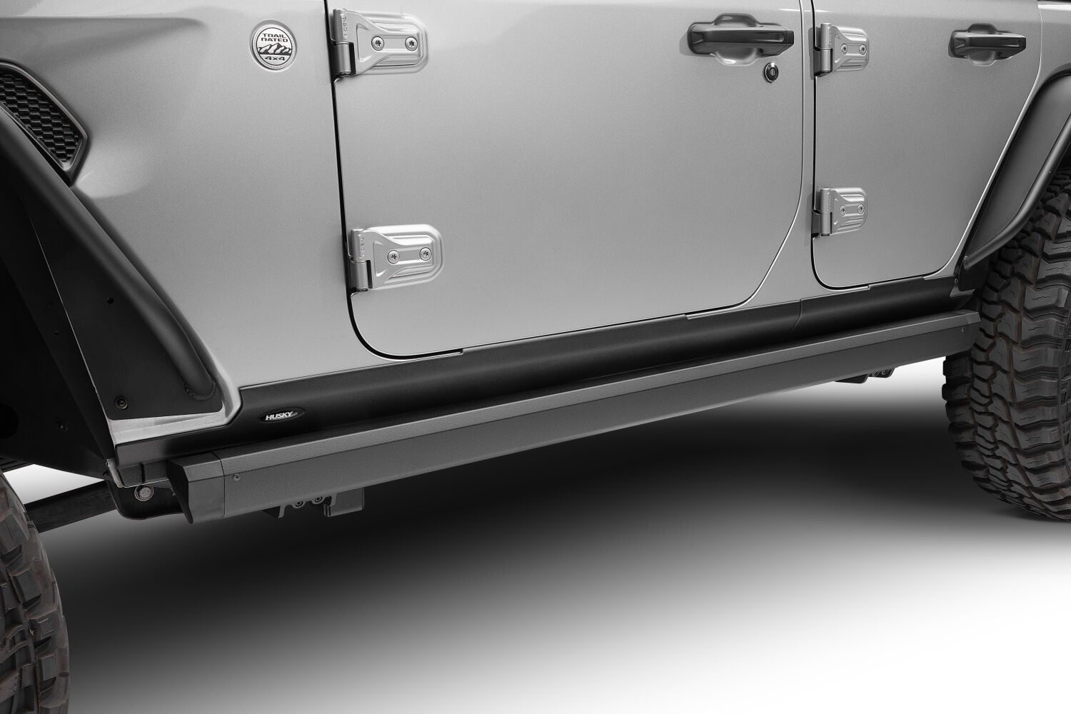RealTruck VoltStep Electric Running Board Kit Textured Black 2018-2026 Jeep Wrangler Go Rhino-8