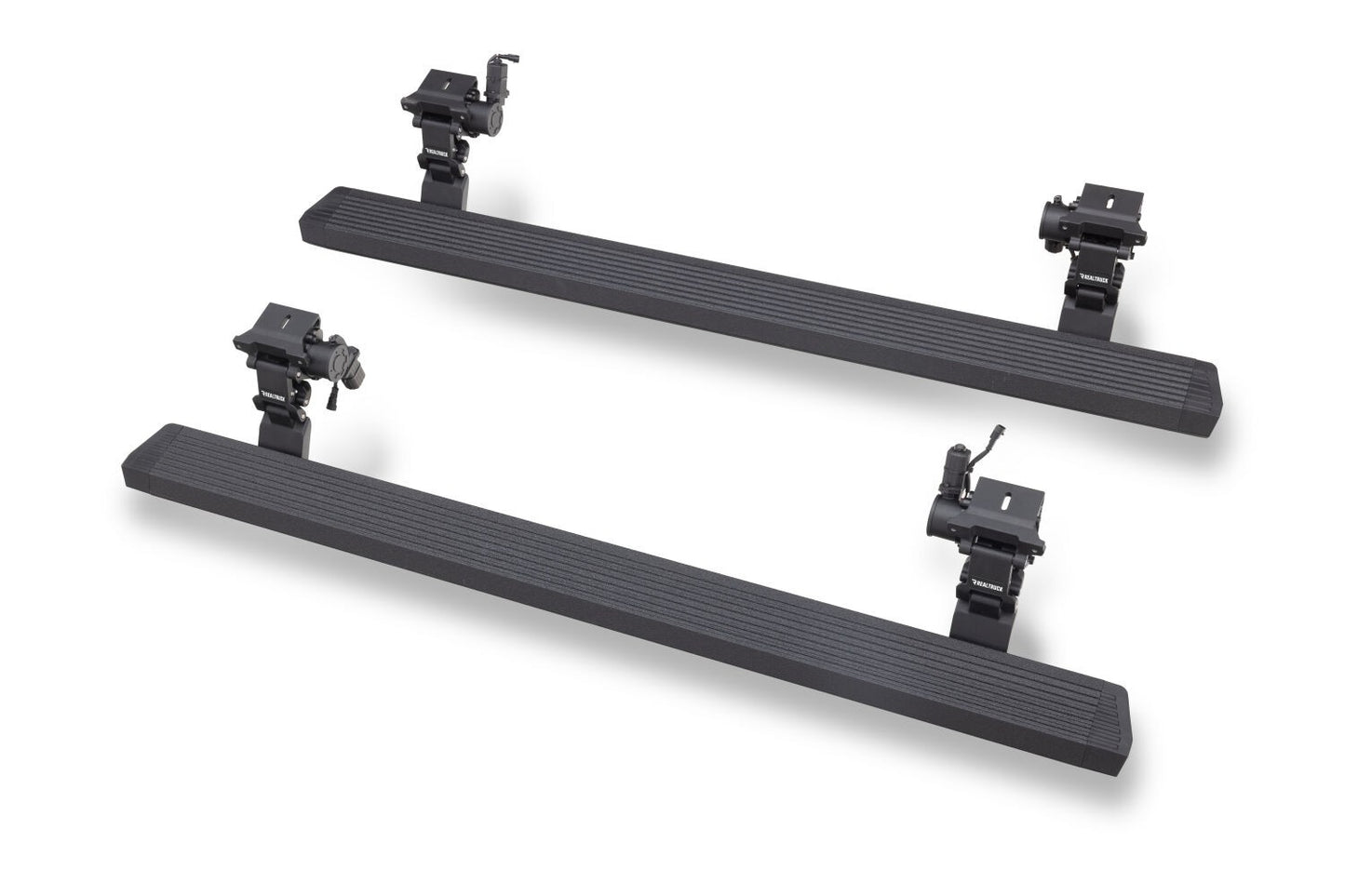 RealTruck VoltStep Electric Running Board Kit Protective Bedliner Coating 2018-2026 Jeep Wrangler Go Rhino-13