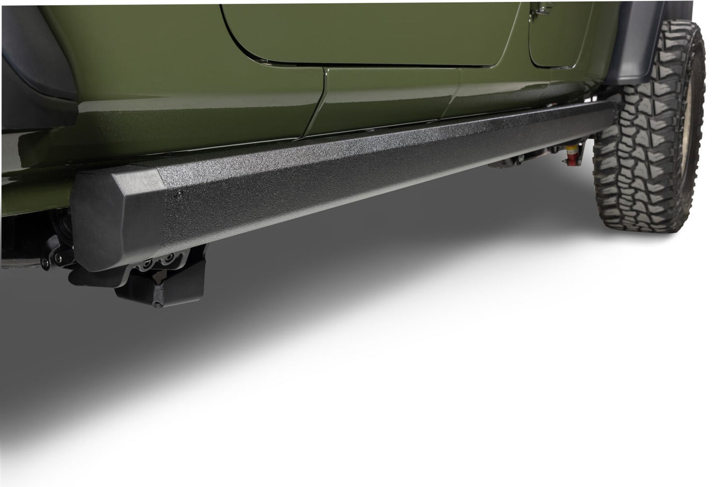 RealTruck VoltStep Electric Running Board Kit Protective Bedliner Coating 2021-2025 Jeep Gladiator Go Rhino-4