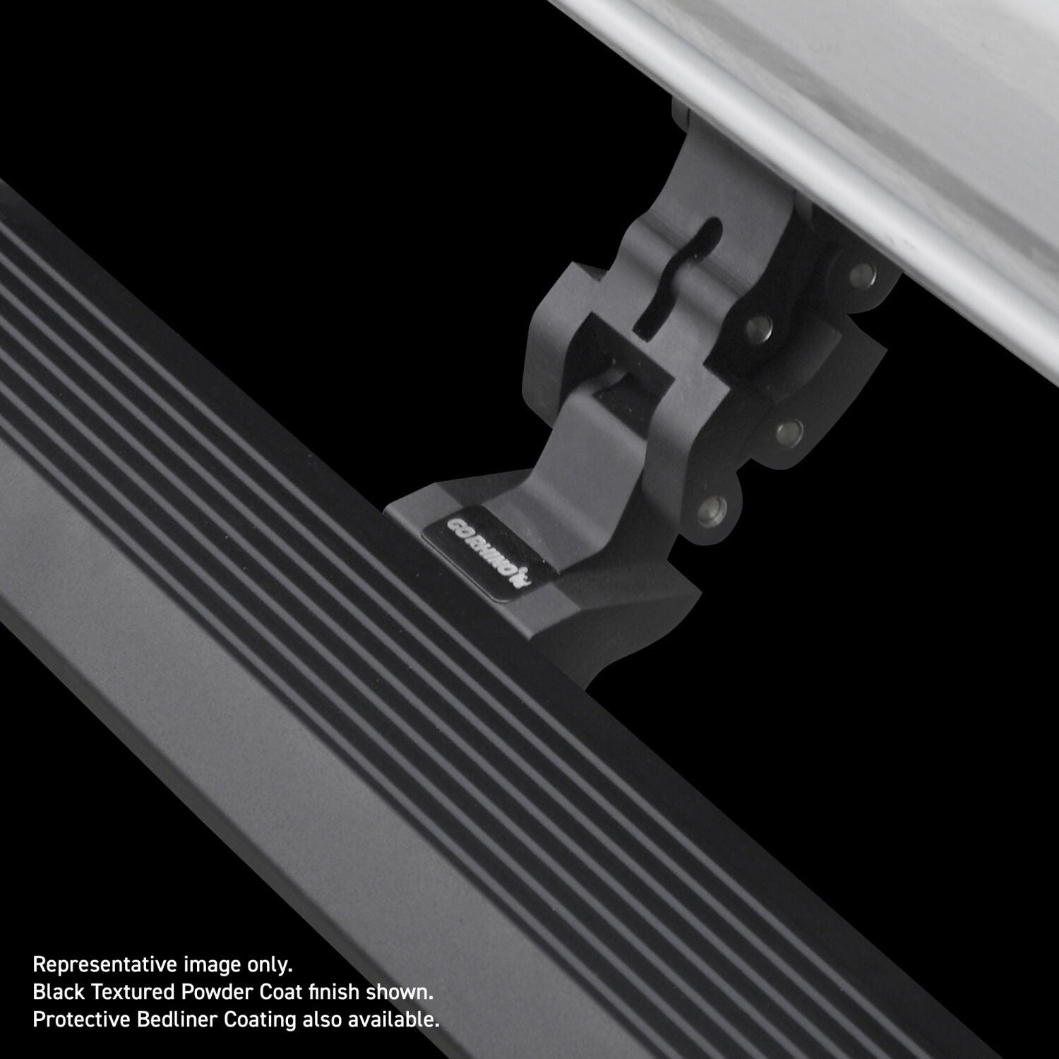 VoltSteps W/Mounting Brackets Protective Bedliner Coating 2018-2026 Jeep Wrangler Go Rhino-1