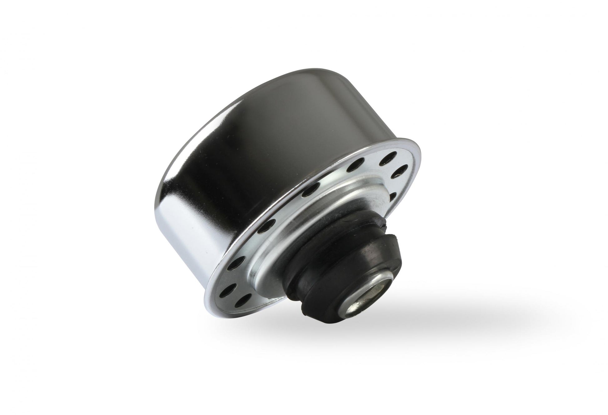 Valve Cover Breather with Logo Push-on Style with 3/4 Inch mounting tube chrome Mr Gasket-2