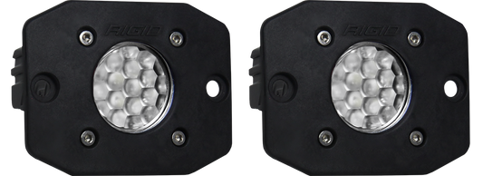 Rigid Industries Flood Diffused Backup Kit Flush Mount Ignite RIGID Industries