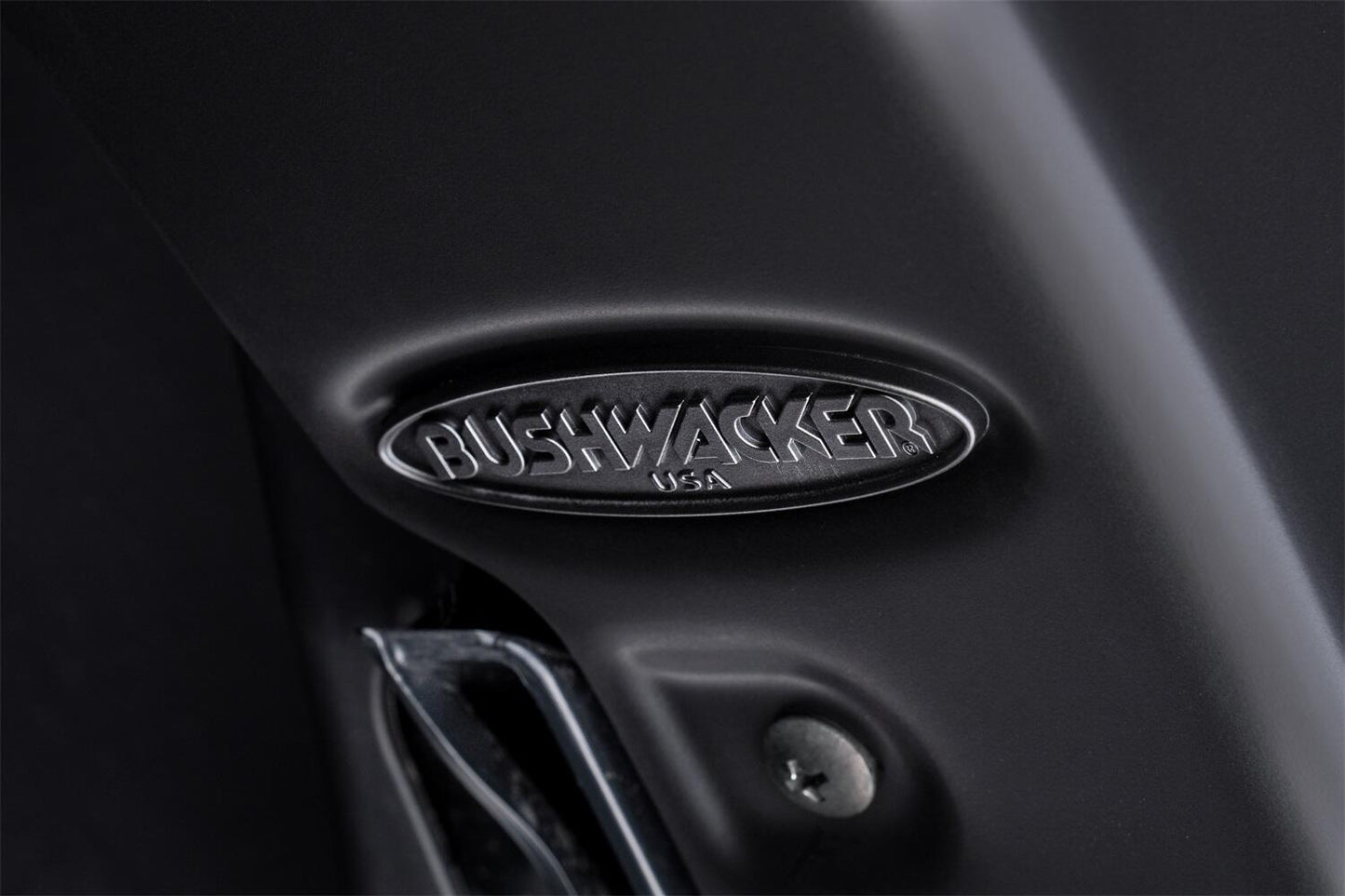 Black Pocket/Rivet Style Smooth Finish 4-Piece Fender Flare Set For 2015-2017 Ford F150 (Excludes Models W/Tech Package) Bushwacker-5