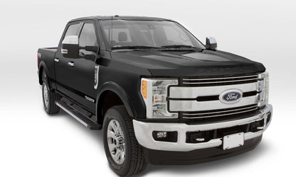 Black OE Style Smooth Finish 4-Piece Fender Flare Set For 2017-2022 Ford F250 Super Duty 2017-2022 F350 Super Duty W/98 Inch Bed Bushwacker