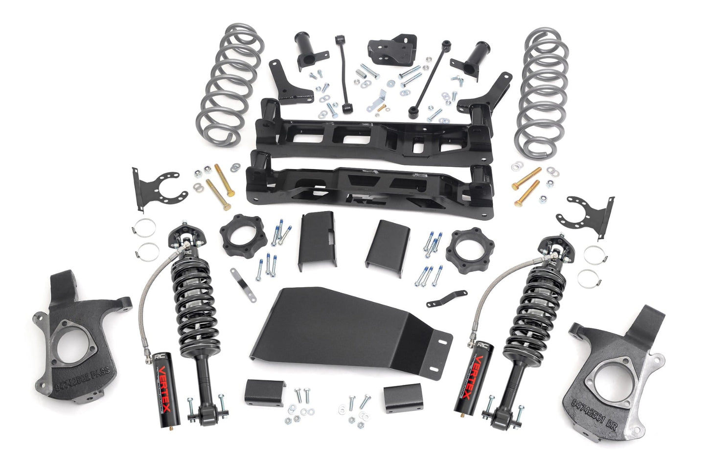 7.5 Inch Lift Kit Vertex Coilovers Chevy Avalanche 2WD/4WD (2007-2013) Rough Country