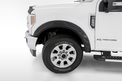 Drt Style Fender Flares Front And Rear For 2017-2022 Ford F250 Super Duty, F350 Super Duty Bushwacker