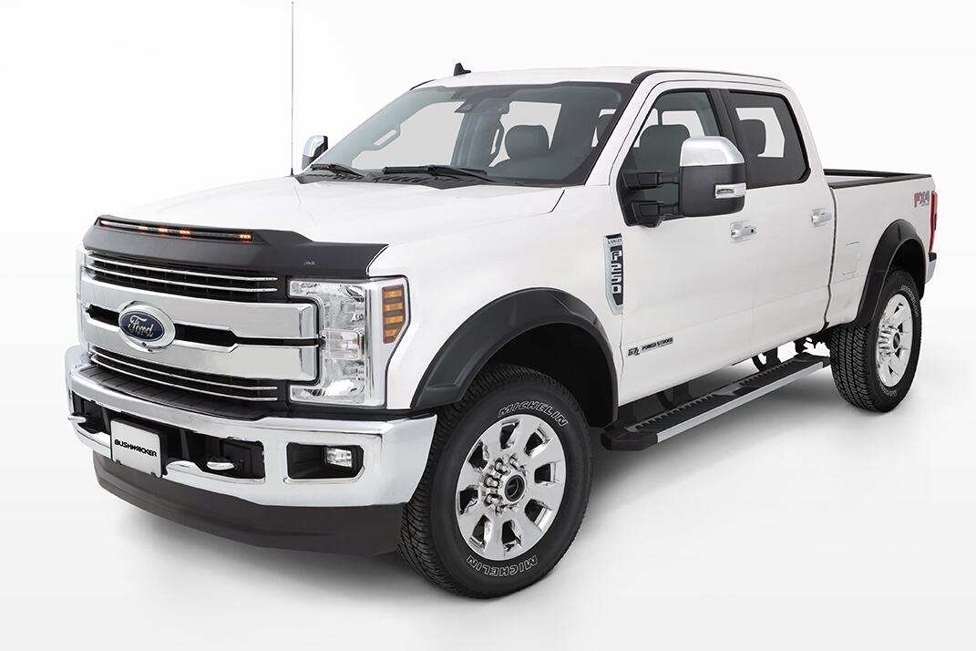 Drt Style Fender Flares Front And Rear For 2017-2022 Ford F250 Super Duty, F350 Super Duty Bushwacker-1