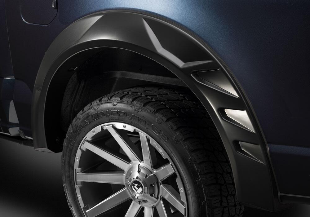 Drt Style Fender Flares Front And Rear 21-26 Ford F150 Will Not Fit Lightning Bushwacker-3