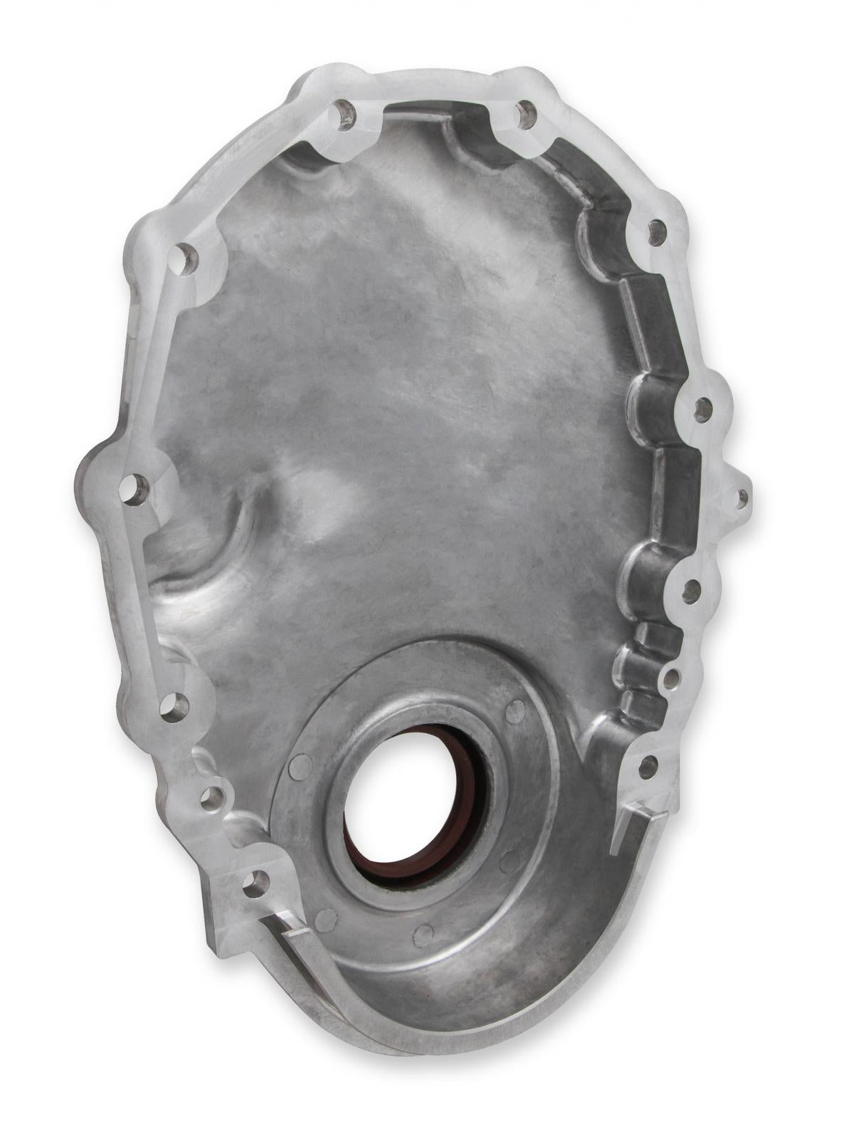 Cast Aluminum Timing Chain Cover Vortec/small Block Chevy Cast Aluminum Timing Chain Cover Holley-9